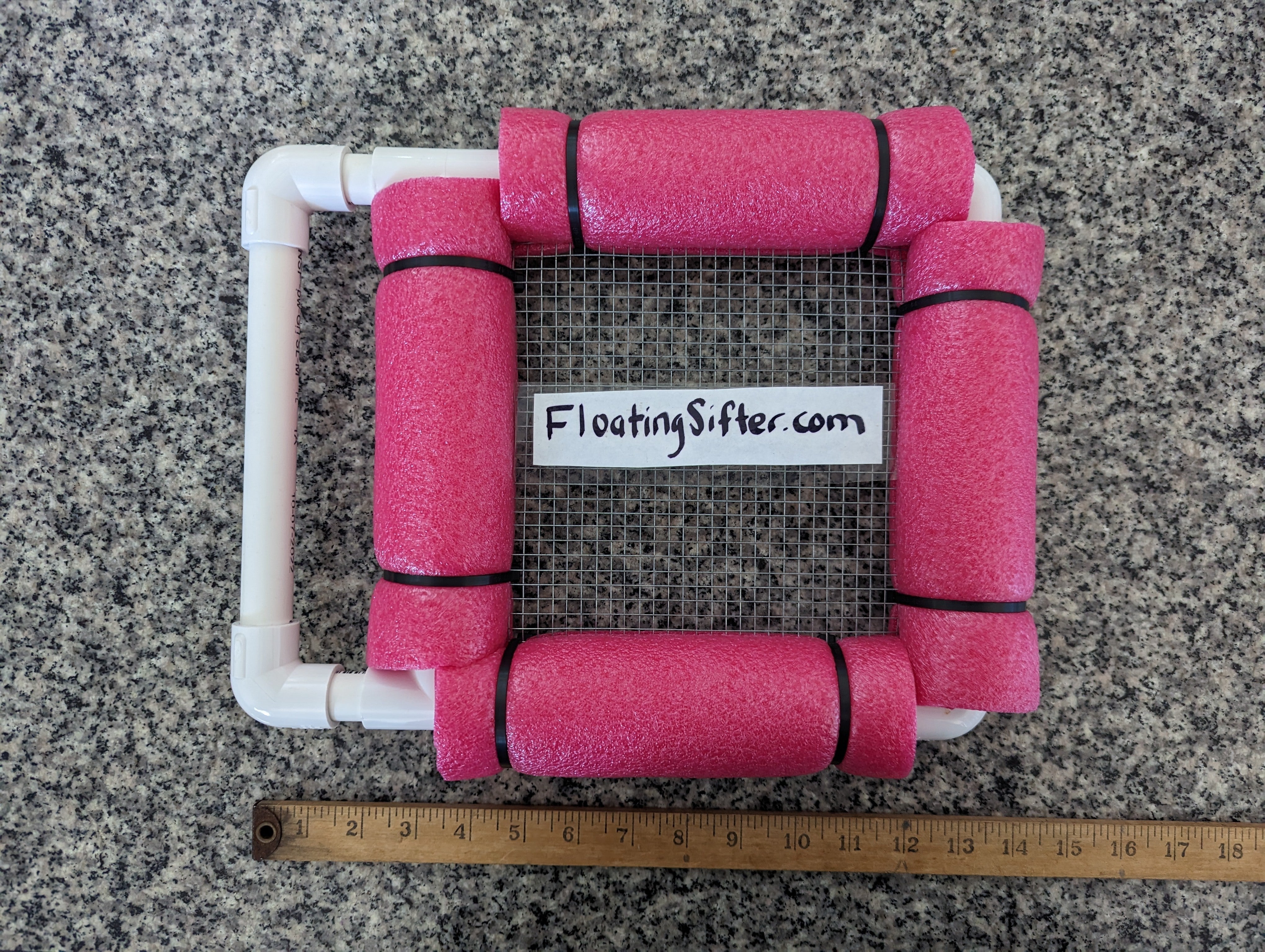 Small One Handled Floating Sifter – FloatingSifter.com